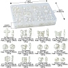 ABS Plastic Imitation Pearl Bead SACR-FS0001-82-4
