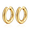 304 Stainless Steel Huggie Hoop Earrings X-PW-WG92571-27-1