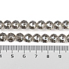 Transparent Electroplate Glass Beads Strands EGLA-N002-34C-M01-5