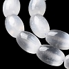 Macaron Color Natural Selenite Beads Strands X1-G-B102-A01-09-3