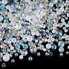 Transparent & Opaque Acrylic Bead OACR-TAC0002-08E-3