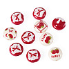 Christmas Opaque Acrylic Beads SACR-TAC0015-01M-3
