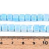 Anti-Tarnish Electroplate Glass Beads Strands GLAA-T025-6mm-10B-4