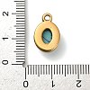 Synthetic Turquoise Pendants STAS-R009-04G-07-3