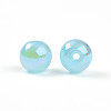 Electroplate Pearlized Glass Pearl Beads EGLA-T021-14B-07-2