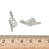 Brass Micro Pave Cubic Zirconia Pendants KK-I371-17P-3