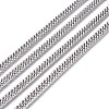201 Stainless Steel Cuban Link Chains CHS-I005-05P-2