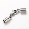 Tarnish Resistant 304 Stainless Steel Tube Cord Ends LS-STAS-I045-50-1