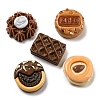 Opaque Resin Imitation Food Decoden Cabochons X-CRES-H002-01B-1