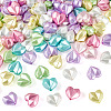 100Pcs Opaque ABS Plastic Beads MACR-TADJ0001-09-2