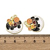 Halloween Alloy Enamel Pendants STAS-I354-01G-J-3