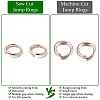 925 Sterling Silver Open Jump Rings LS-STER-F036-02RG-0.9x7mm-2