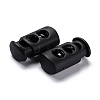 Plastic Spring Cord Lock Stopper Cylinder LS-FIND-I013-A12-2