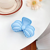 Candy Color Bowknot Plastic Claw Hair Clips PW-WG71188-05-1