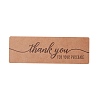 Rectangle Thank You Theme Paper Stickers X-DIY-B041-33A-4