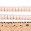 Opaque Spray Painted Glass Beads X-GLAA-ZX008-8mm-18H-4