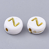 Plating Acrylic Beads X-PACR-R242-01Z-2