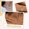 9Pcs 9 Styles Brass Micro Pave Clear Cubic Zirconia Screw Carabiner Lock Charms KK-CJ0004-25-7