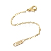 3Pcs 3 Styles Brass Lobster Claw Clasps FIND-JF00130-02-3