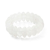 Bicone Natural Quartz Crystal Beads Stretch Bracelets for Women Men BJEW-C097-05J-4
