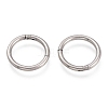 Non-Tarnish 304 Stainless Steel Sleeper Earrings EJEW-L256-01A-P-2