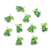 Transparent Acrylic Pendants PALLOY-YW00081-09-1