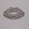 Lip Computerized Embroidery Cloth Iron On Patches FIND-WH0094-16A-01-2