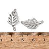 SHEGRACE Brass Micro Pave Clear Cubic Zirconia Connector Charms XGRQ3P816-600P-3