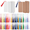 200Pcs 2 Colors Rectangle Paper Blank Bookmark FIND-GO0004-12-1