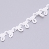 Chinlon Elastic Force Lace Trim Cotton String Threads for Jewelry Making EW-WH0009-01A-1