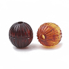 Acrylic Corrugated Beads OACR-N001-09-2