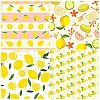 12 Sheets Lemon Scrapbook Paper Pad PW-WGA384B-01-3