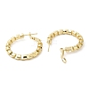 Punk Style Brass Hoop Earrings EJEW-A102-04G-2