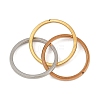 201 Stainless Steel Trinity Interlocking Ring Finger Rings FS-WG6776A-02-2