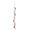 Moon Tree of Life Natural Gemstone Beads Suncatchers HJEW-F027-01-1