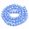 Electroplate Glass Beads Strands EGLA-A044-J6mm-A03-3