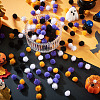 800Pcs 8 Styles Halloween Handmade DIY Doll Craft Pom Pom Yarn Pom Pom Balls FABR-TA0001-02-6