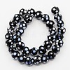 Handmade Lampwork Round Beads Strands LS-LAMP-L007-8mm-03-2