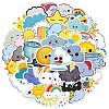 50Pcs Weather Theme PVC Self-Adhesive Cartoon Stickers STIC-PW0018-03-3