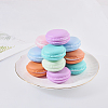 Portable Candy Color Mini Cute Macarons Jewelry Ring/Necklace Carrying Case CON-WH0038-A-M-3