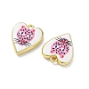 Printed Brass Pendants KK-CBA84C5-13G-02-2