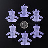 Frosted Acrylic Pendants MACR-S373-60K-04-4