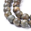 Natural Sandalwood Beads Strands WOOD-F008-02-D-5