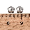 Tarnish Resistant 5-Petal 201 Stainless Steel Flower Bead Caps STAS-N027-02-4