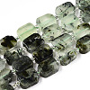 Natural Prehnite Beads Strands G-T138-23-1