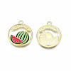 Alloy Enamel Pendants ENAM-S126-104-A-RS-2