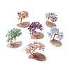 Natural Gemstone Tree Display Decoration DJEW-G027-01RG-1