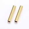 304 Stainless Steel Tube Beads STAS-O098-07G-02-1