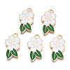 Alloy Enamel Pendants ENAM-Q446-002F-RS-1
