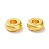 Rack Plating Brass Spacer Beads KK-F090-17G-01-2